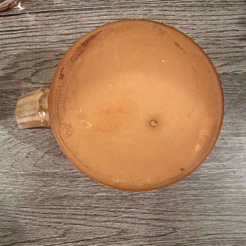 Deneen Pottery Egg Harbor Cafe Mug Rooster Hand Thrown USA 2011 - Picture 6 of 9